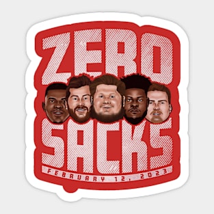 Creed Humphrey Kansas City Zero Sacks Sticker